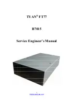 TYAN B7015F77V2R Service Engineer'S Manual preview