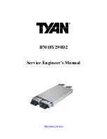 TYAN B7018Y290D2 Manual preview