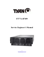 TYAN FT77A-B7059 Service Engineer'S Manual preview