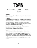 Предварительный просмотр 1 страницы TYAN S2925 Manual