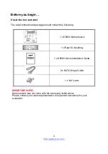 Предварительный просмотр 3 страницы TYAN S5560 Manual