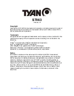 Preview for 1 page of TYAN S7063 User Manual