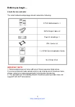 Preview for 3 page of TYAN S7120 Manual