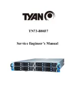 Preview for 1 page of TYAN TN73-B8037 Service Engineer'S Manual