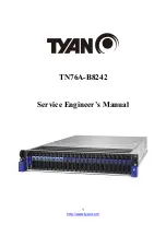 Preview for 1 page of TYAN TN76A-B8242 Service Engineer'S Manual