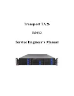 Preview for 1 page of TYAN Transport TA26 B2932 Service Manual