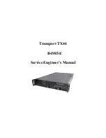 Preview for 1 page of TYAN Transport TX46 B4985-E Service Manual