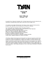 TYAN TRINITY I845 User Manual предпросмотр