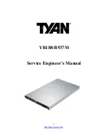 Preview for 1 page of TYAN YR188-B537M Service Manual