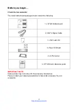 Preview for 4 page of TYANO S7126 Manual