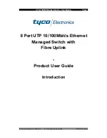 Preview for 1 page of Tyco Electronics 0-15910 Series User Manual