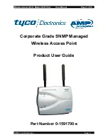 Tyco Electronics 0-1591700 Series User Manual предпросмотр