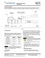 Preview for 1 page of Tyco Electronics 1490748-1 Instruction Sheet