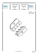 Tyco Electronics 1579001-2 Instruction Sheet предпросмотр