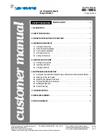 Предварительный просмотр 1 страницы Tyco Electronics 2119010- 1 Customer'S Manual