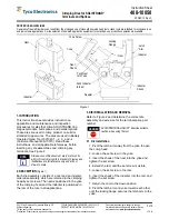 Предварительный просмотр 1 страницы Tyco Electronics 408-10050 Instruction Sheet