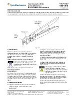 Предварительный просмотр 1 страницы Tyco Electronics 69324-1 Instruction Sheet