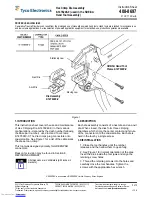 Tyco Electronics 9-1478246-0 Instruction Sheet preview