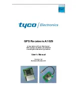 Предварительный просмотр 1 страницы Tyco Electronics A1029 User Manual