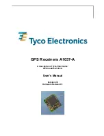 Tyco Electronics A1037-A User Manual preview