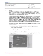 Предварительный просмотр 5 страницы Tyco Electronics CE-1404200 Operating And Maintenance Manual