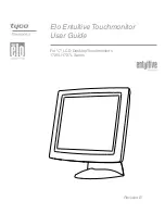 Tyco Electronics Elo Entuitive 1725L Series User Manual preview