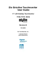 Preview for 2 page of Tyco Electronics Elo Entuitive 1725L Series User Manual