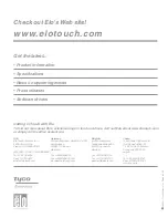 Preview for 49 page of Tyco Electronics Elo Entuitive 1725L Series User Manual