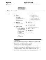 Tyco Electronics FIST-GCO2 Series Installation Instruction preview