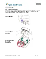 Preview for 23 page of Tyco Electronics T208M-C-PRINTER System User'S Manual