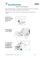 Preview for 77 page of Tyco Electronics T208M-C-PRINTER System User'S Manual