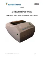 Предварительный просмотр 81 страницы Tyco Electronics T208M-C-PRINTER System User'S Manual