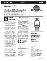 Tyco Fire Product CENTRAL CC1 Instruction Manual preview