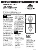 Tyco Fire Product CENTRAL K17-231 Instruction Manual preview