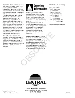 Предварительный просмотр 4 страницы Tyco Fire Product CENTRAL Omega R-1M Instruction Manual