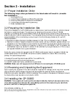 Preview for 13 page of Tyco Fire Product CWSI CP-3500D Instruction Manual