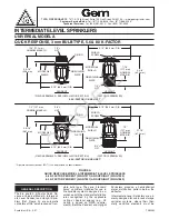 Tyco Fire Product Gem A Instruction Manual preview