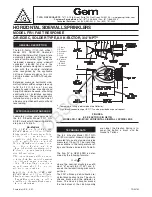 Tyco Fire Product Gem FR-1 Instruction Manual предпросмотр