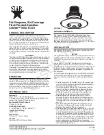 Tyco Fire Product Star Celeste S150 Instruction Manual preview