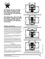 Tyco Fire Product Star Galaxy SG Instruction Manual preview