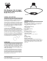 Tyco Fire Product Star PH-2 Instruction Manual preview