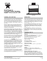 Tyco Fire Product Star Stealth S110 Instruction Manual preview