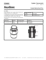 Preview for 21 page of Tyco Fire Suppression & Building Products ANSUL AQUASONIC Design, Installation, Recharge, And Maintenance Manual