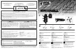 Tyco R/C BATBOAT Instructions preview