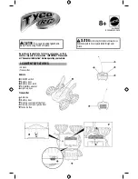 Preview for 1 page of Tyco R/C R3044-0920 Instructions Manual