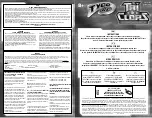 Preview for 1 page of Tyco R/C Tri ClopS Instructions Manual