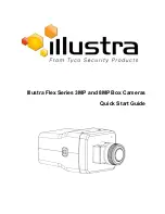 Tyco Security Products Illustra Flex 3MP Box Quick Start Manual preview