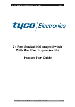 Tyco 0-1591099-x Product User Manual preview