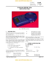 Preview for 1 page of Tyco 801AP MX User Instructions