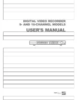 Preview for 1 page of Tyco ADT16E User Manual